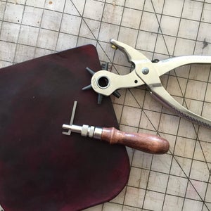 Groove Your Stitch Line and Attach Your Buckles 