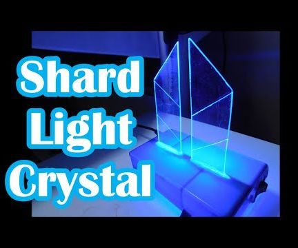 Crystal Desktop Shard Light