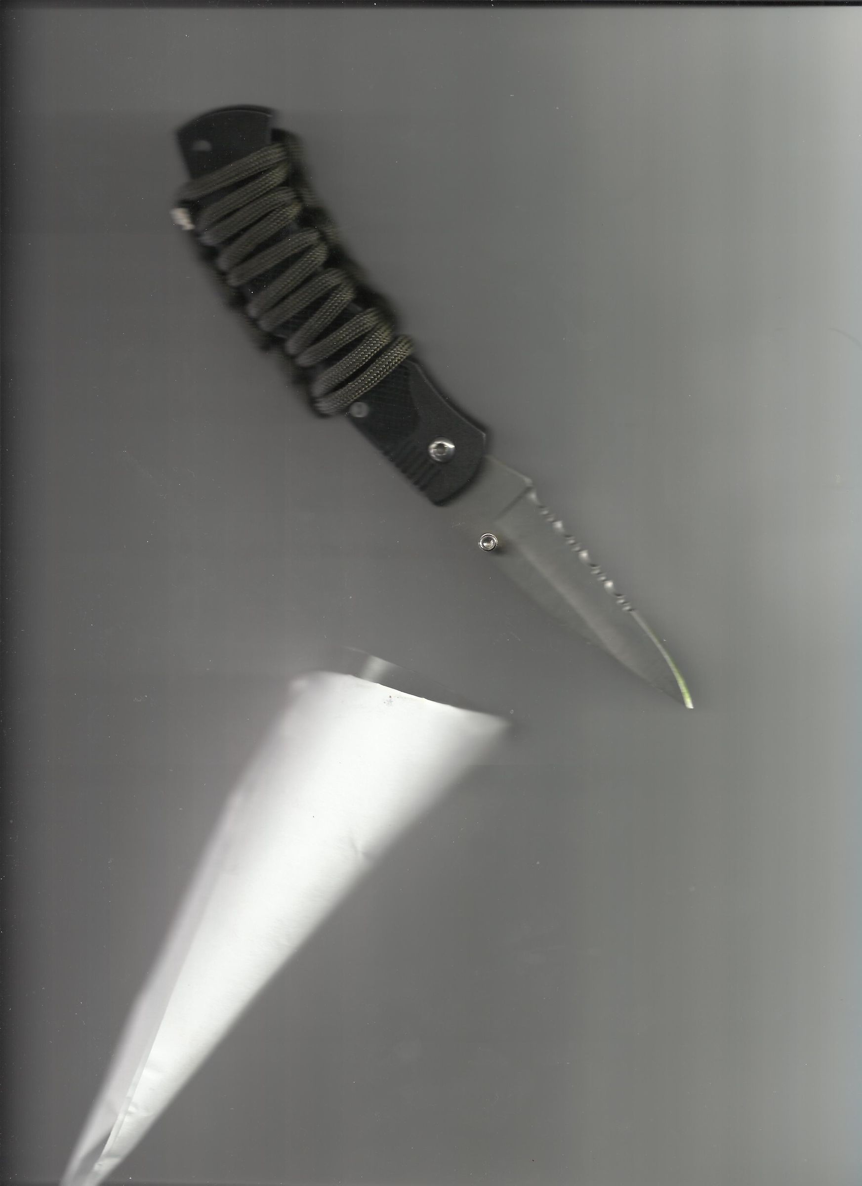 Easy paper knife sheath