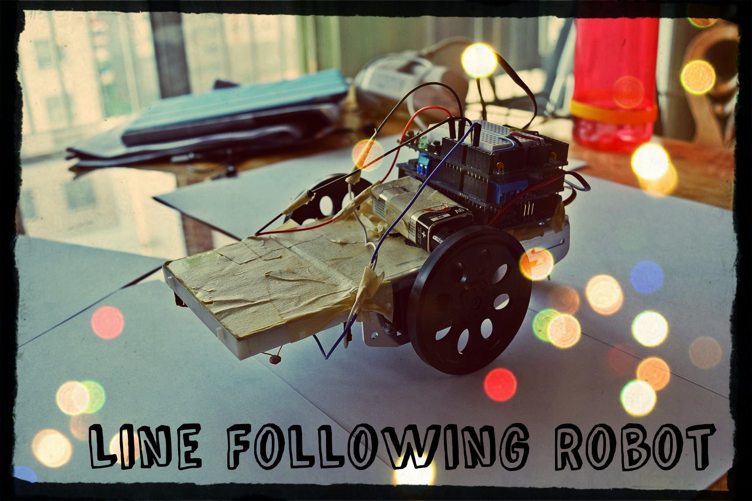 Line Following Robot : 5 Steps (with Pictures) - Instructables