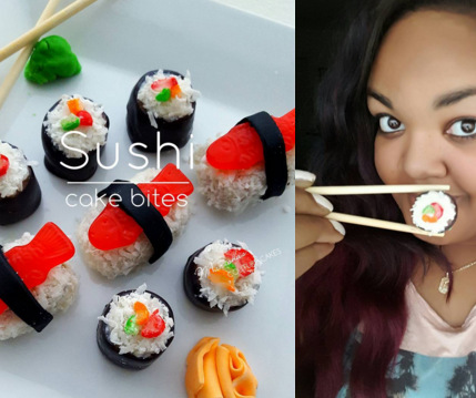 Sushi Cake Bites