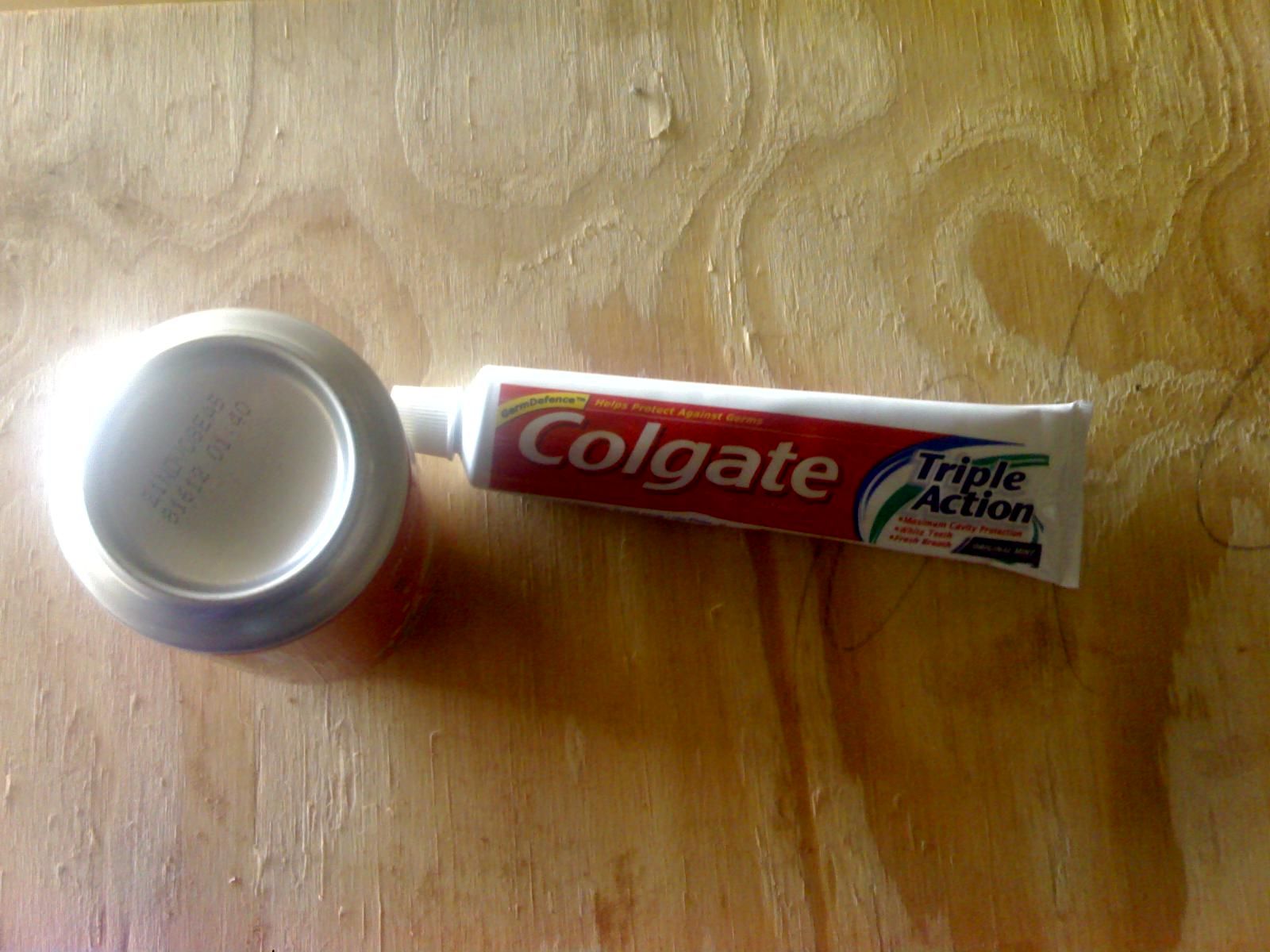 Make Fire With a Cooldrink Can and Toothpaste Instructables