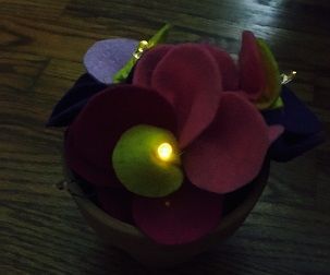 Dark Detecting LED Flowers