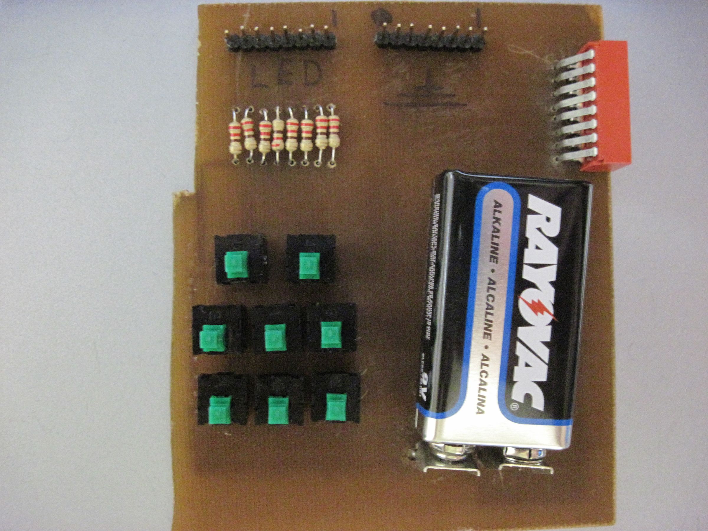 Basic PC Board manufacturing  (Test Your Led Cube)