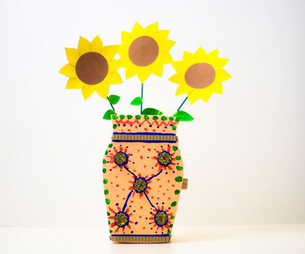 Paper Mache Vase