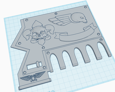 Right Hand Decorative Panel 