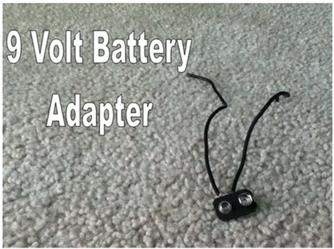 How to Make a 9 Volt Battery Adapter