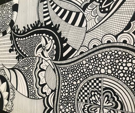 How to Draw Best Complex Zentangle Art Design