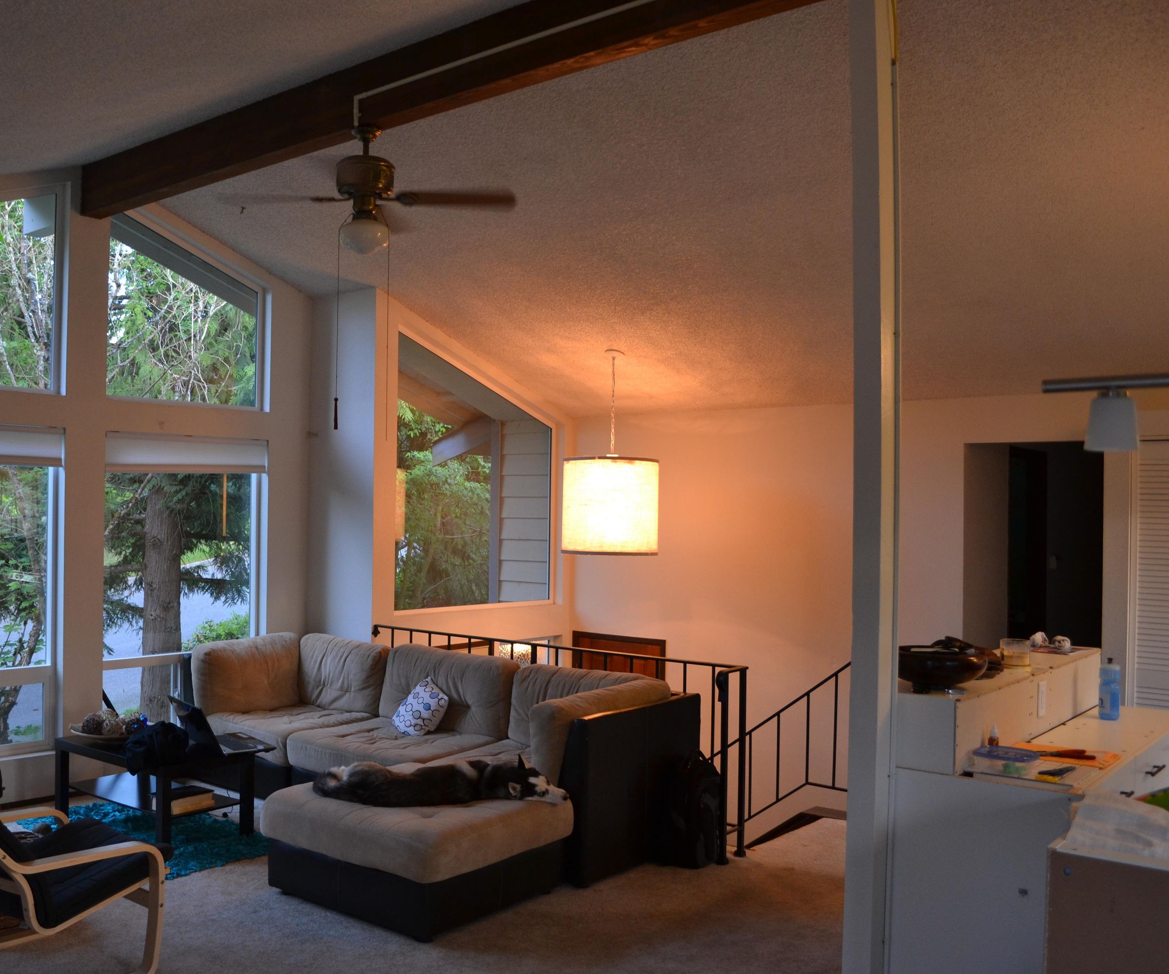 Chandelier Barrel Shade Retrofit