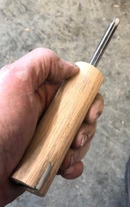 Grind and File the Steel Smooth