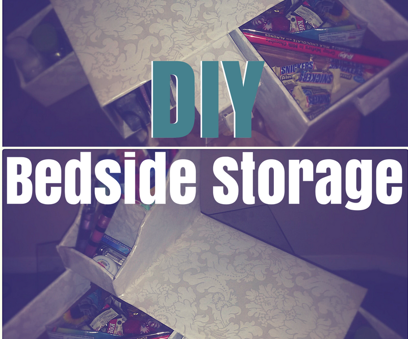 DIY Bedside Storage