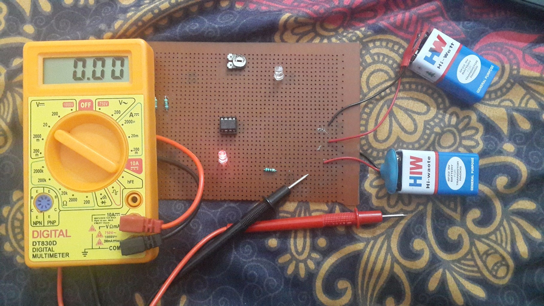 Light Sensor Circuit : 5 Steps Circuit Diagram