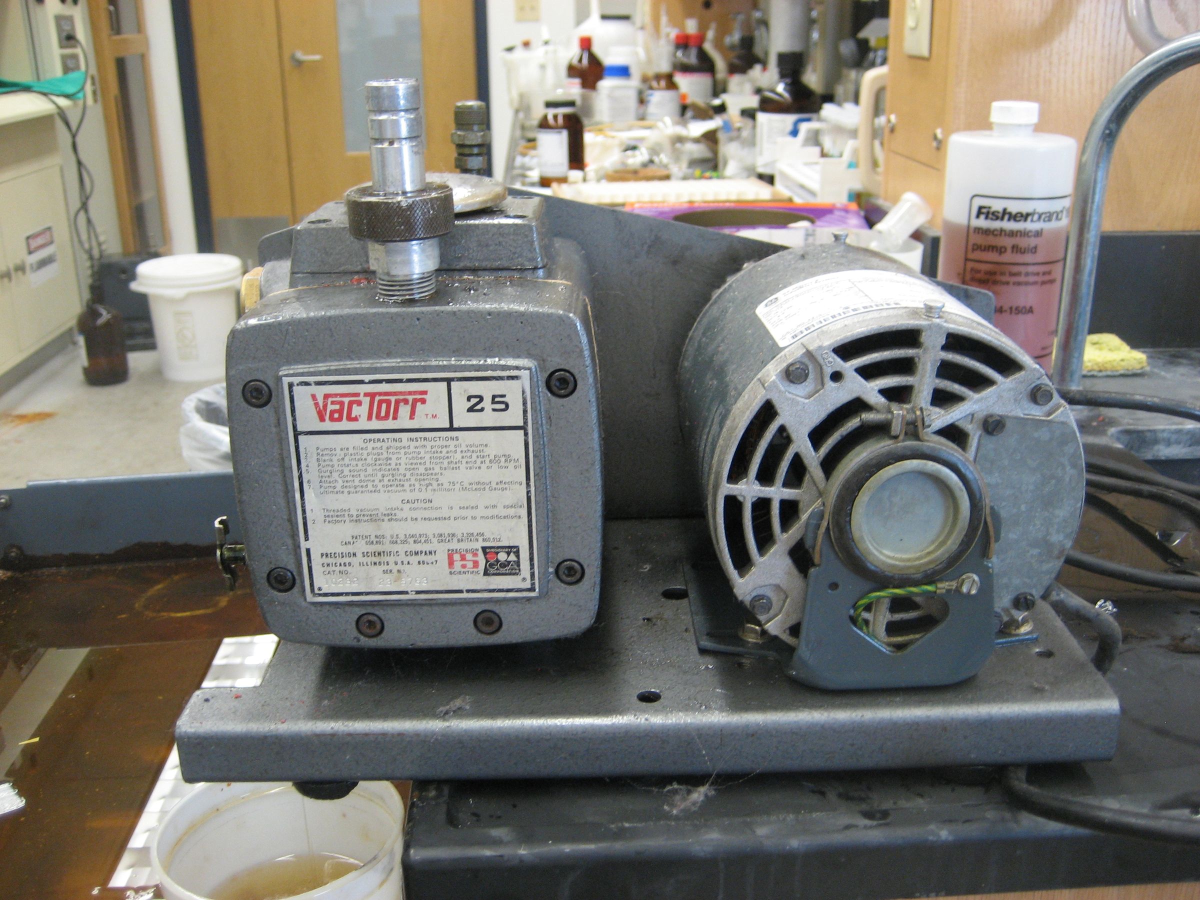 Vacuum Pump Seal Replacement