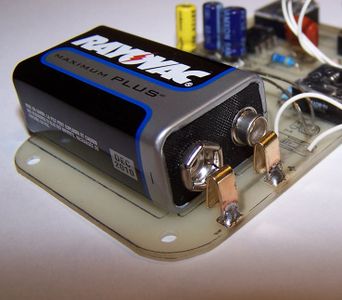 (Optional) Make Battery Spring Contacts
