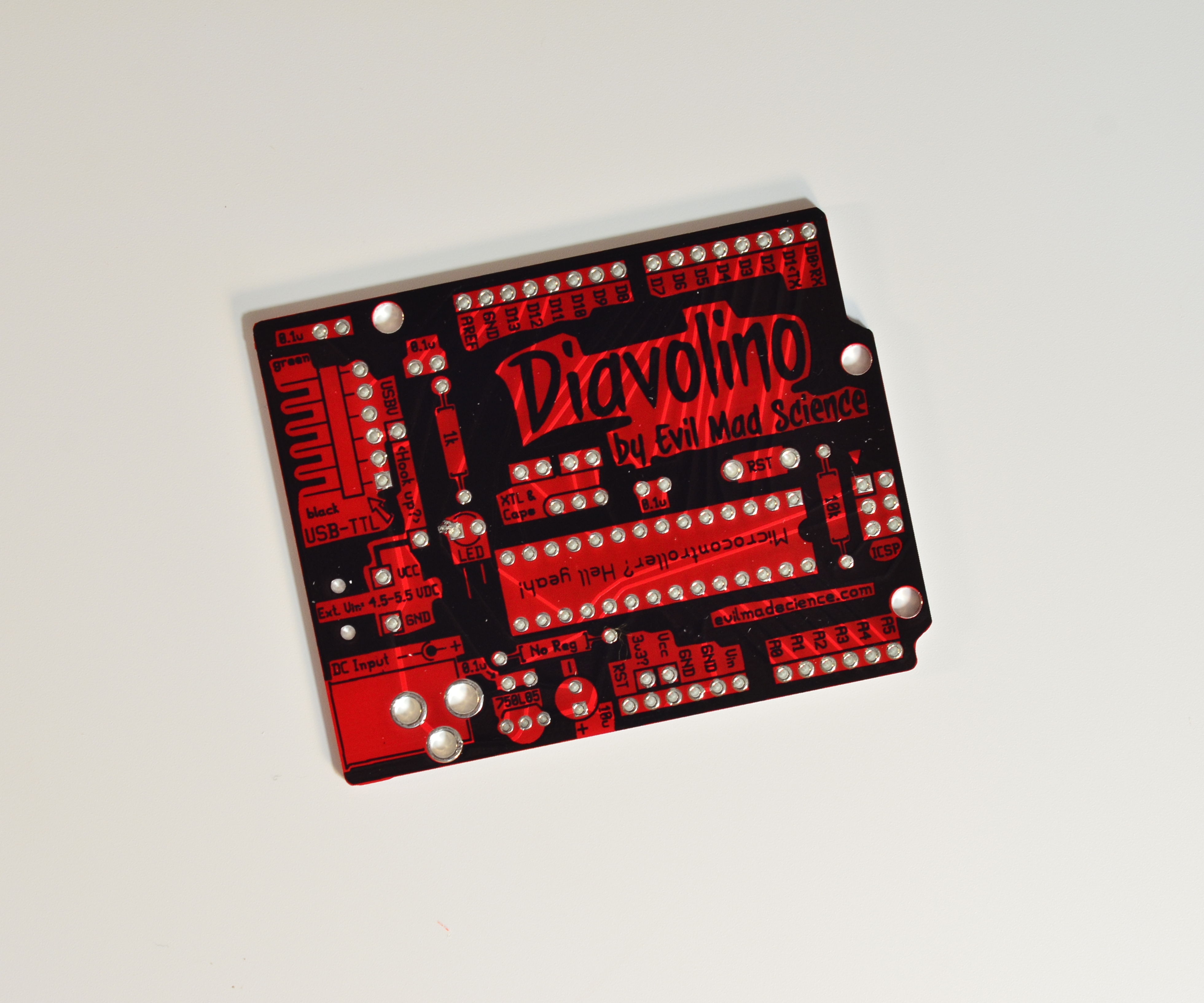 Solder your own Diavolino - maak je eigen minicomputer