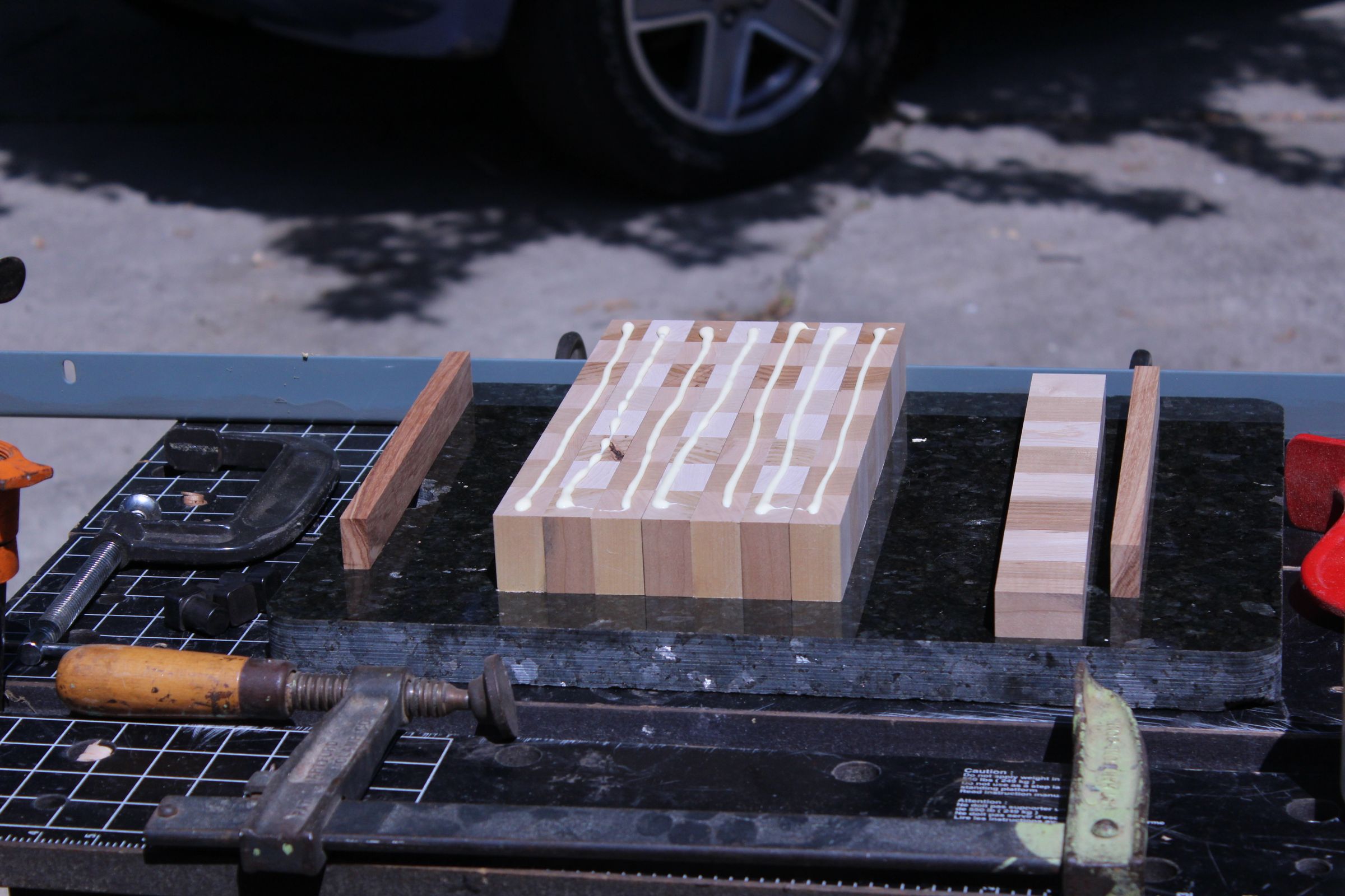 diy wood chess board
