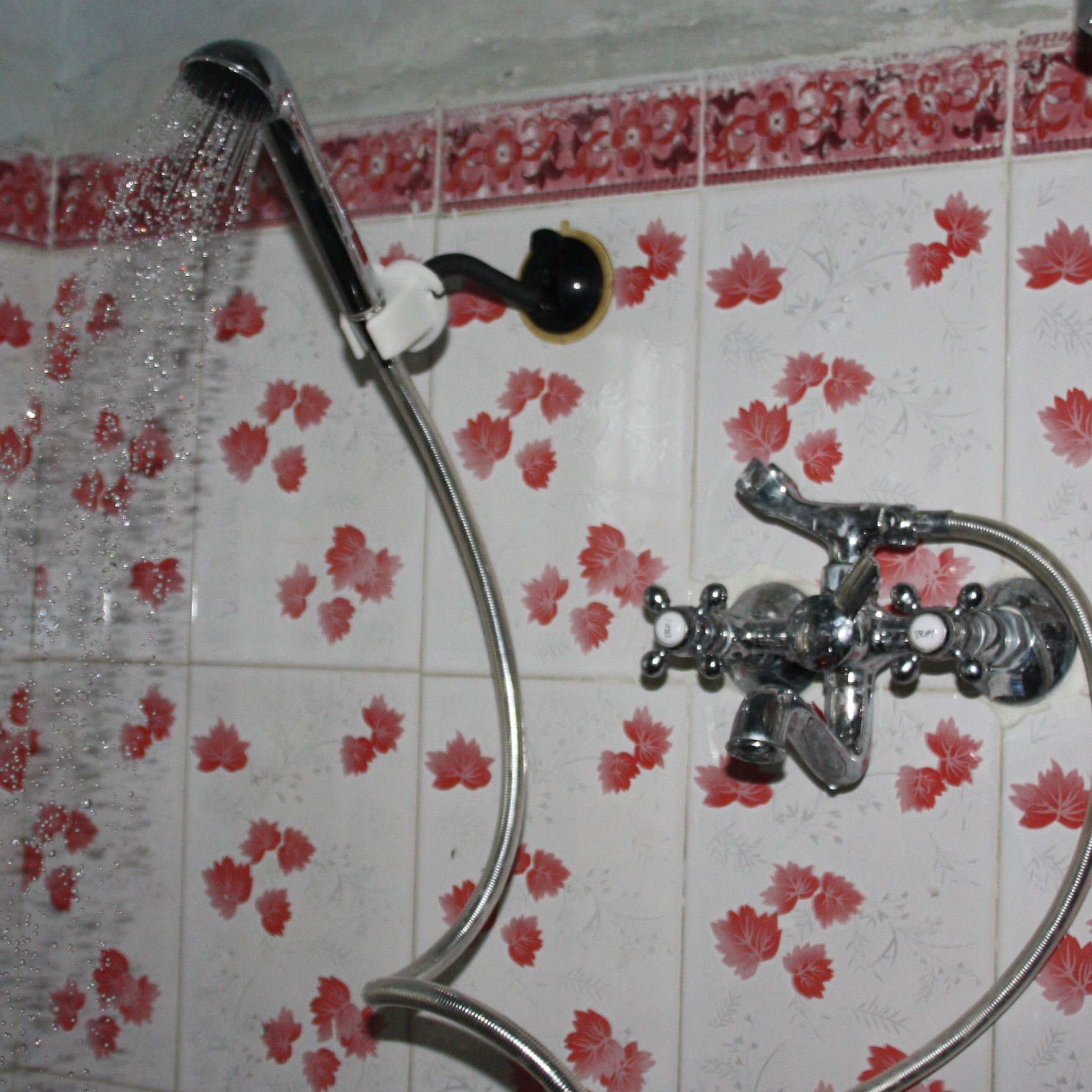 Over-head Shower From a Hand Shower