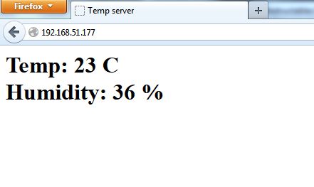 Arduino Temp/Humidity With LCD and Web Interface : 9 Steps - Instructables