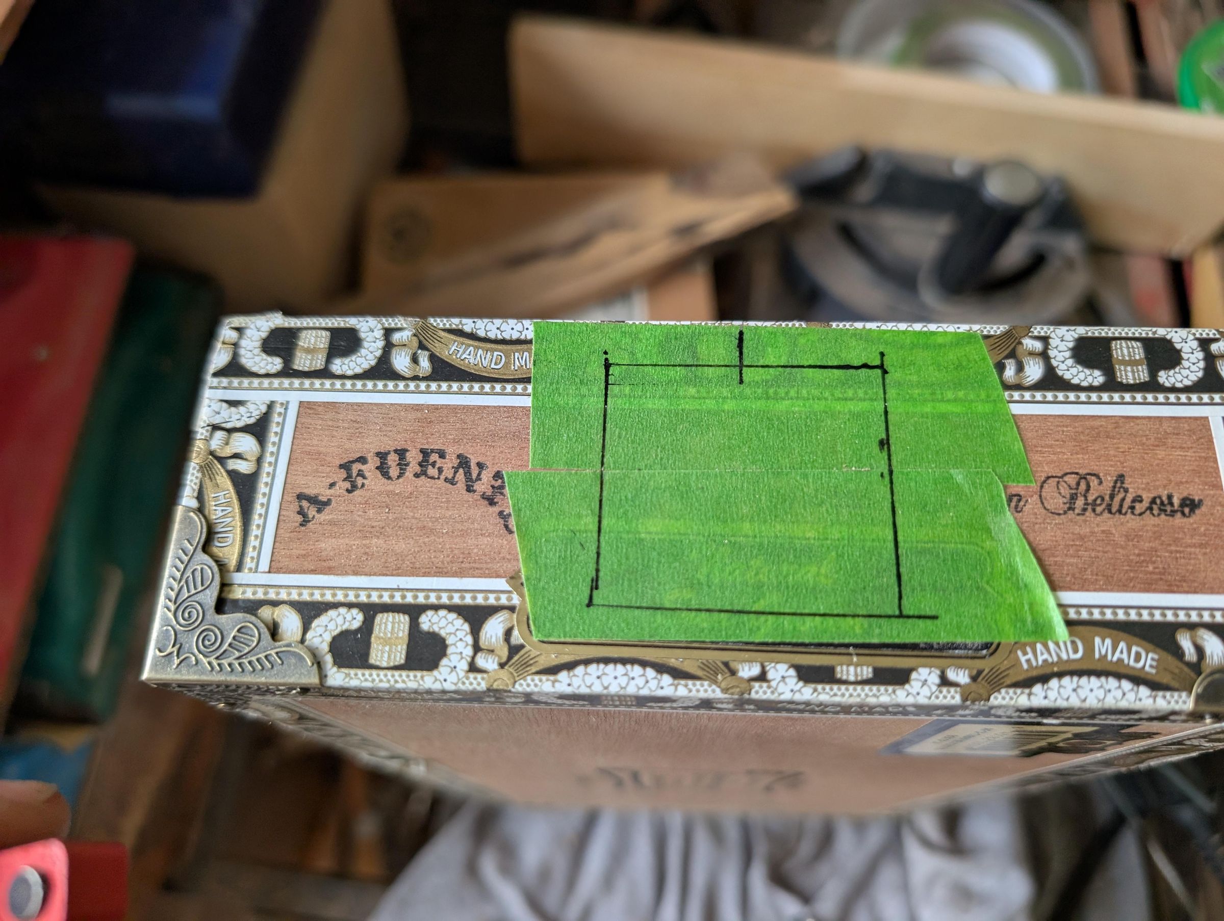 Prep the Cigar Box Body