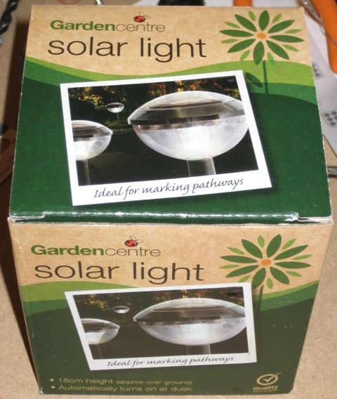 Cheap Solar Light Dismantled and Repurposed... Kind Off.