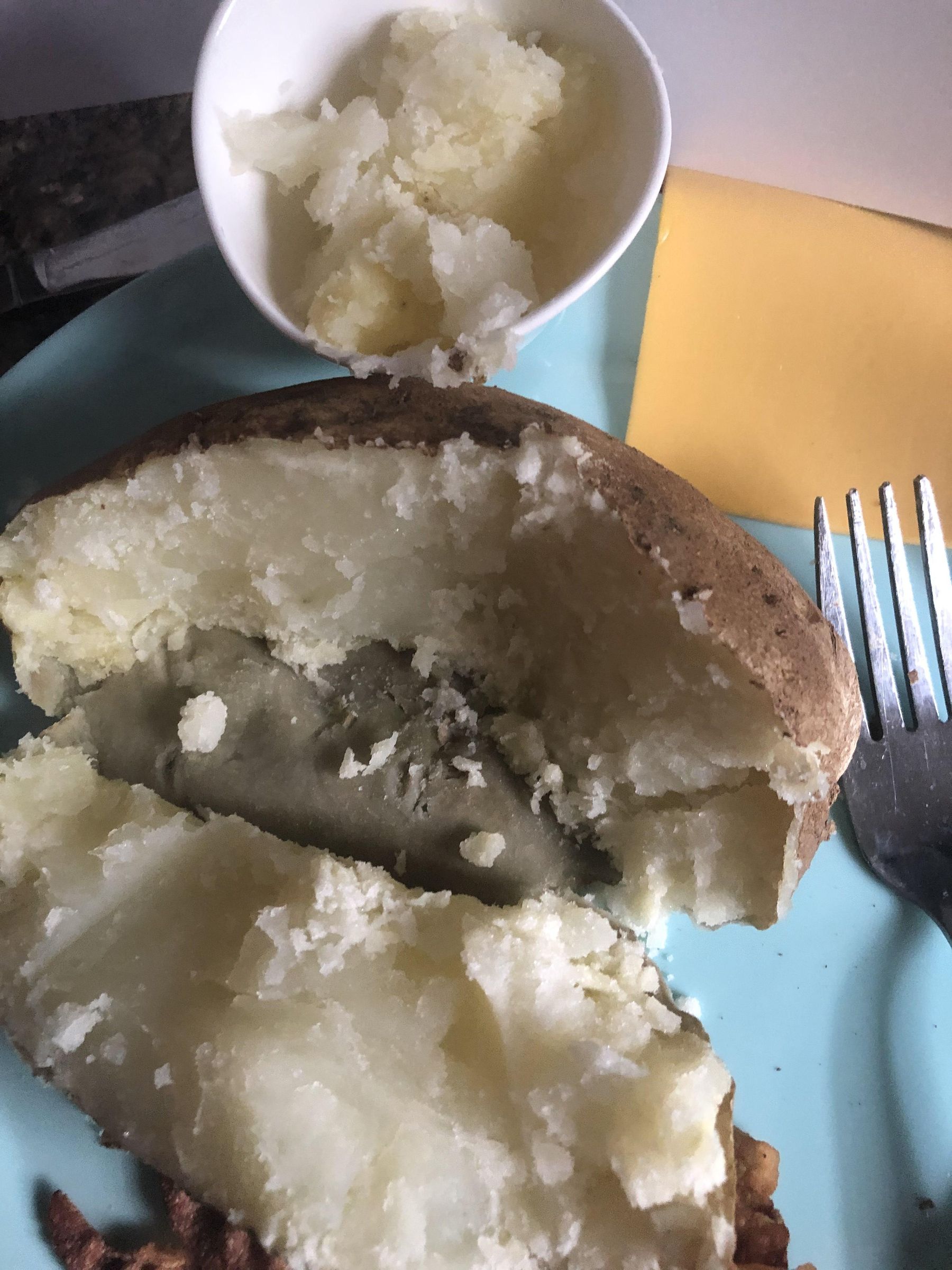 The Cheesy Potato 4 Steps Instructables