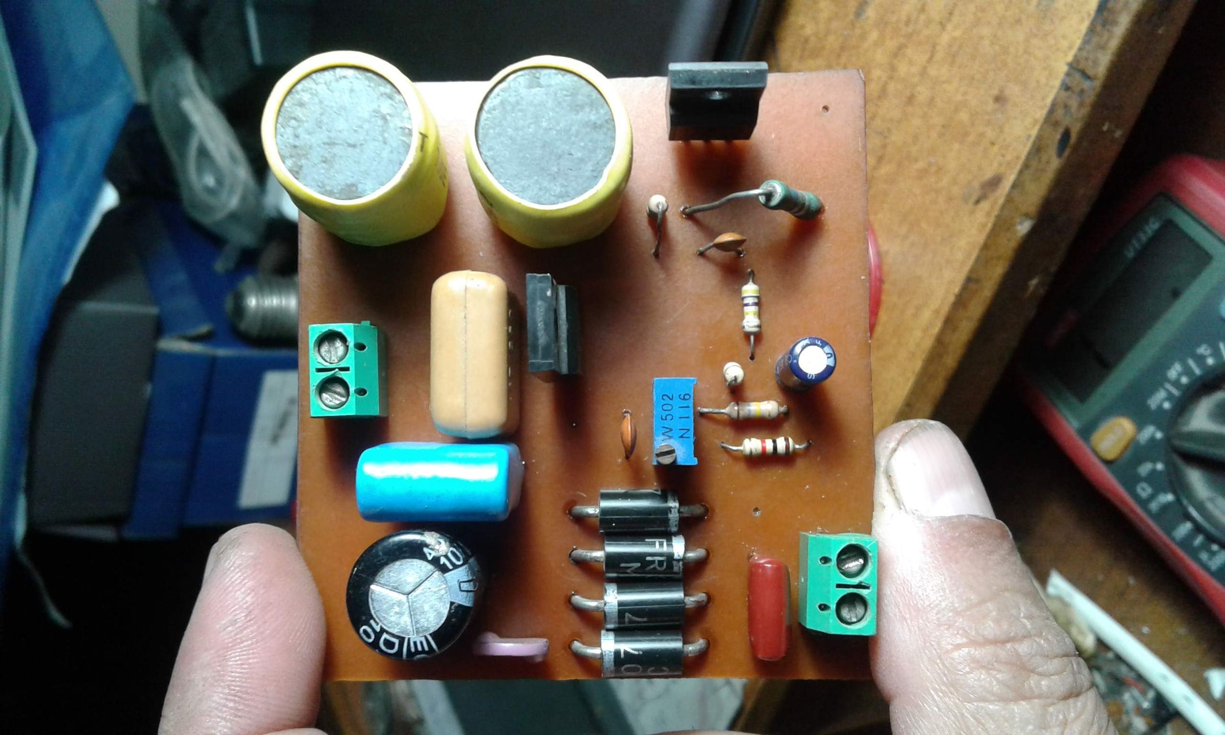HV9910 Universal LED Driver With 220v AC Input : 7 Steps