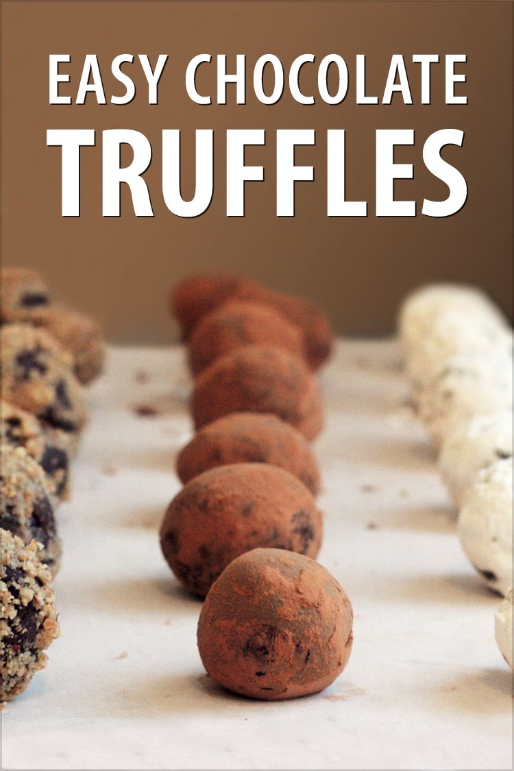 Easy Chocolate Truffles