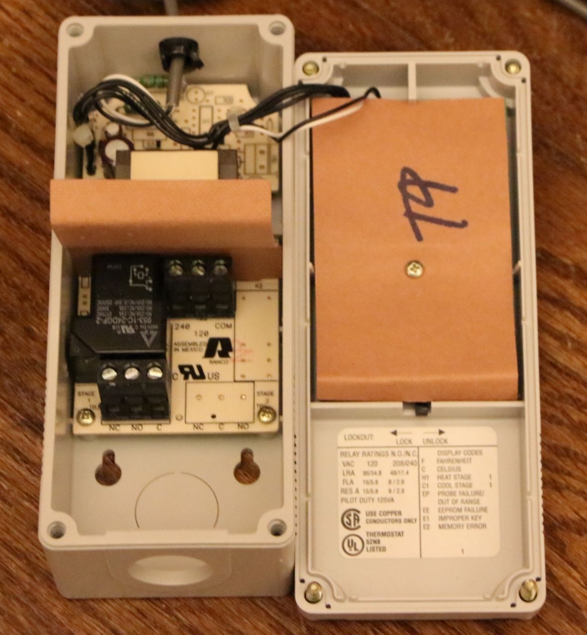 Wiring a RANCO ETC111000000 Temperature Controller for Your Kegerator