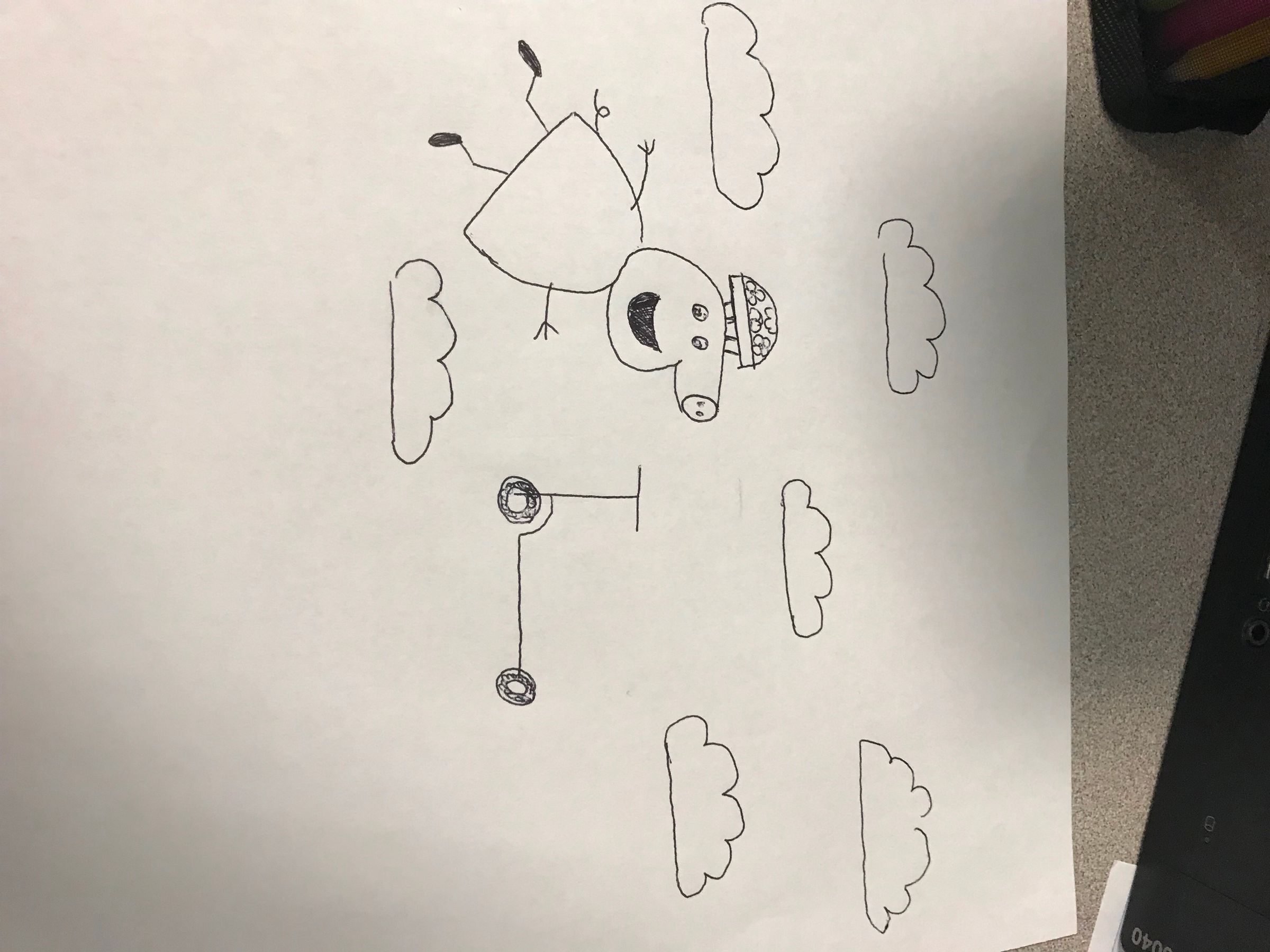 Drawing Peppa Pig 