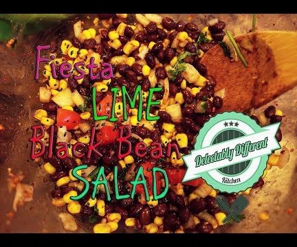 Fiesta Lime Black Bean Salad