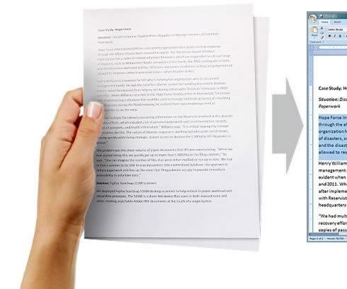 Scanned to Word