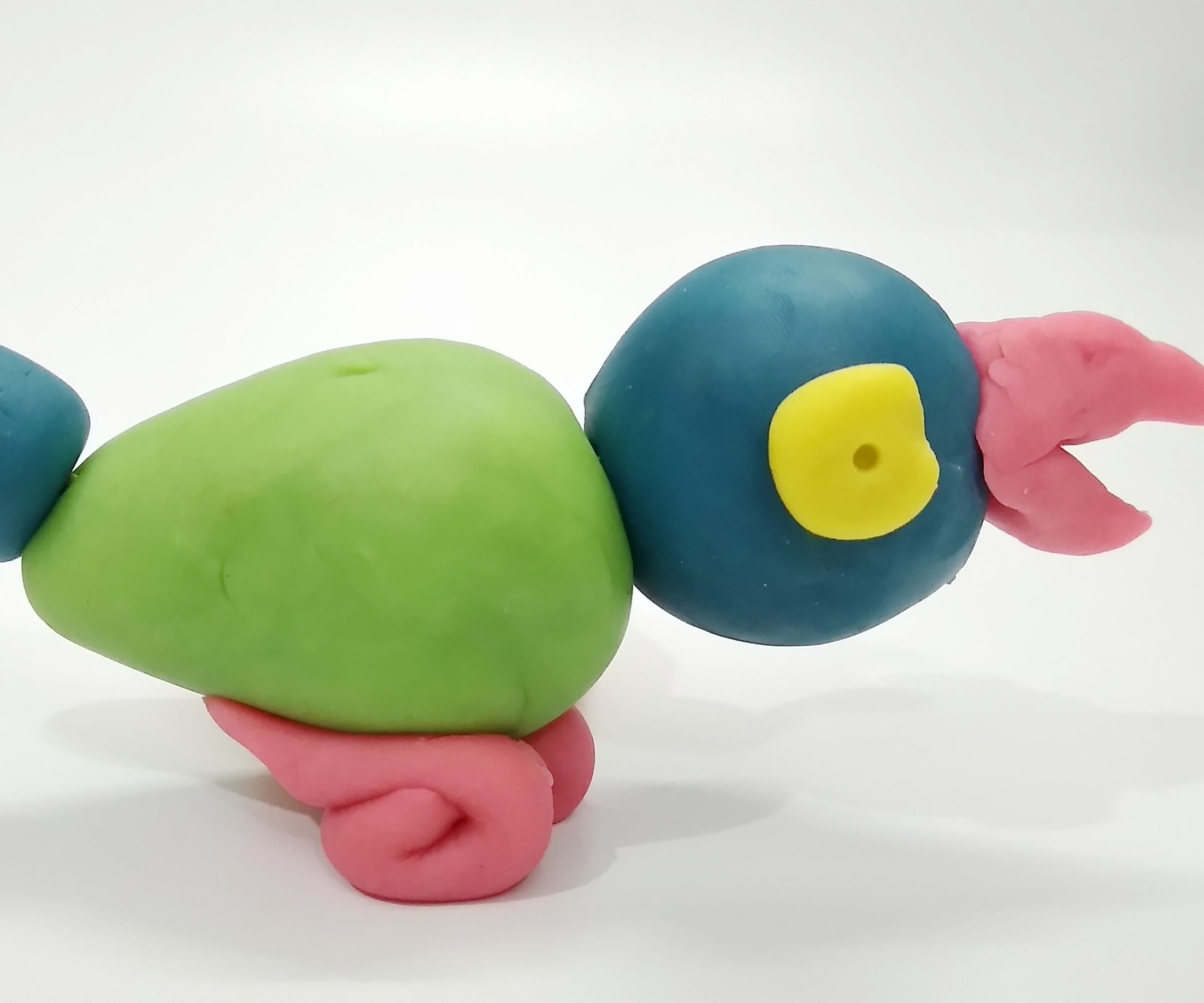 Play Doh Forest Bird for Kids 