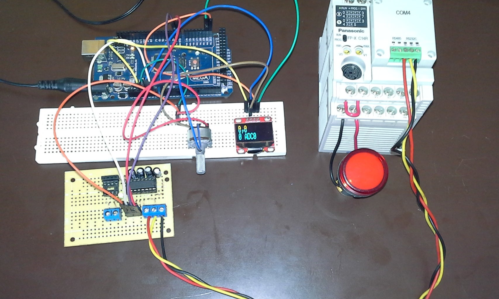Arduino Modbus Master RTU and PLC Panasonic FPX C14R : 3 Steps ...
