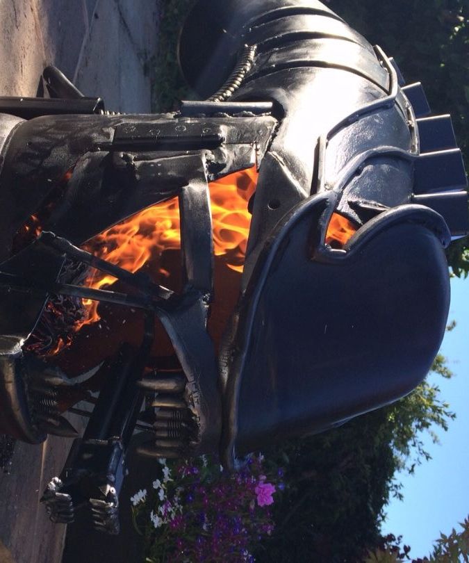 Alien Wood Burner