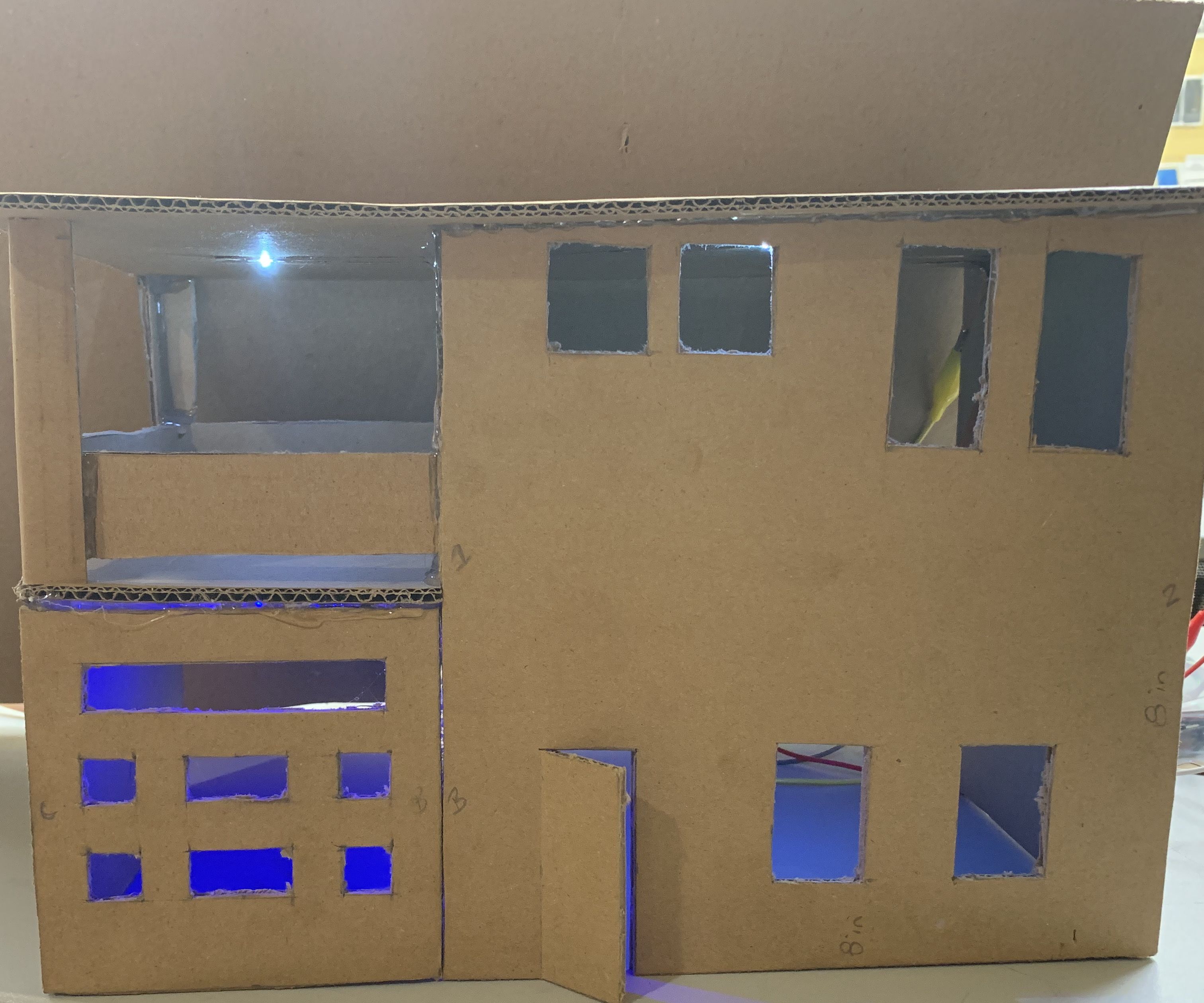 Makey Makey/ Chibitronics Light-up Houses