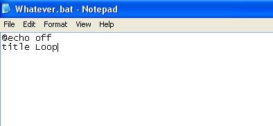 Batch Looping Text : 6 Steps - Instructables