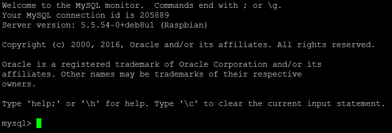 Configuring the Database