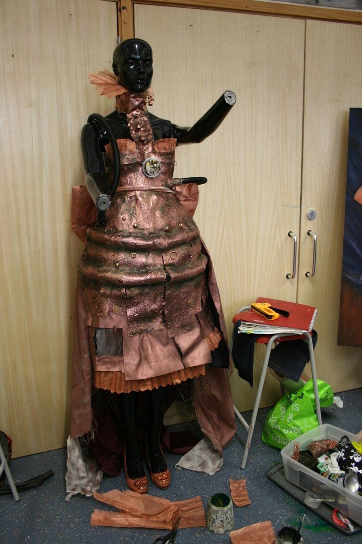 Steam Punk Sculpture- NEFERTITI