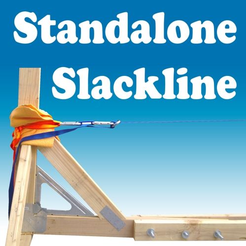 Standalone Slackline Structure