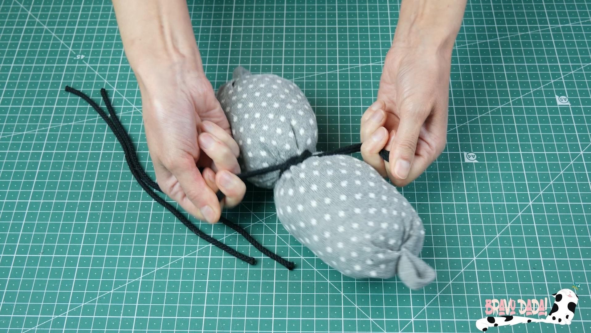 DIY How to Make a Cat Toy Out of Old Socks Old Clothes Reuse Ideas