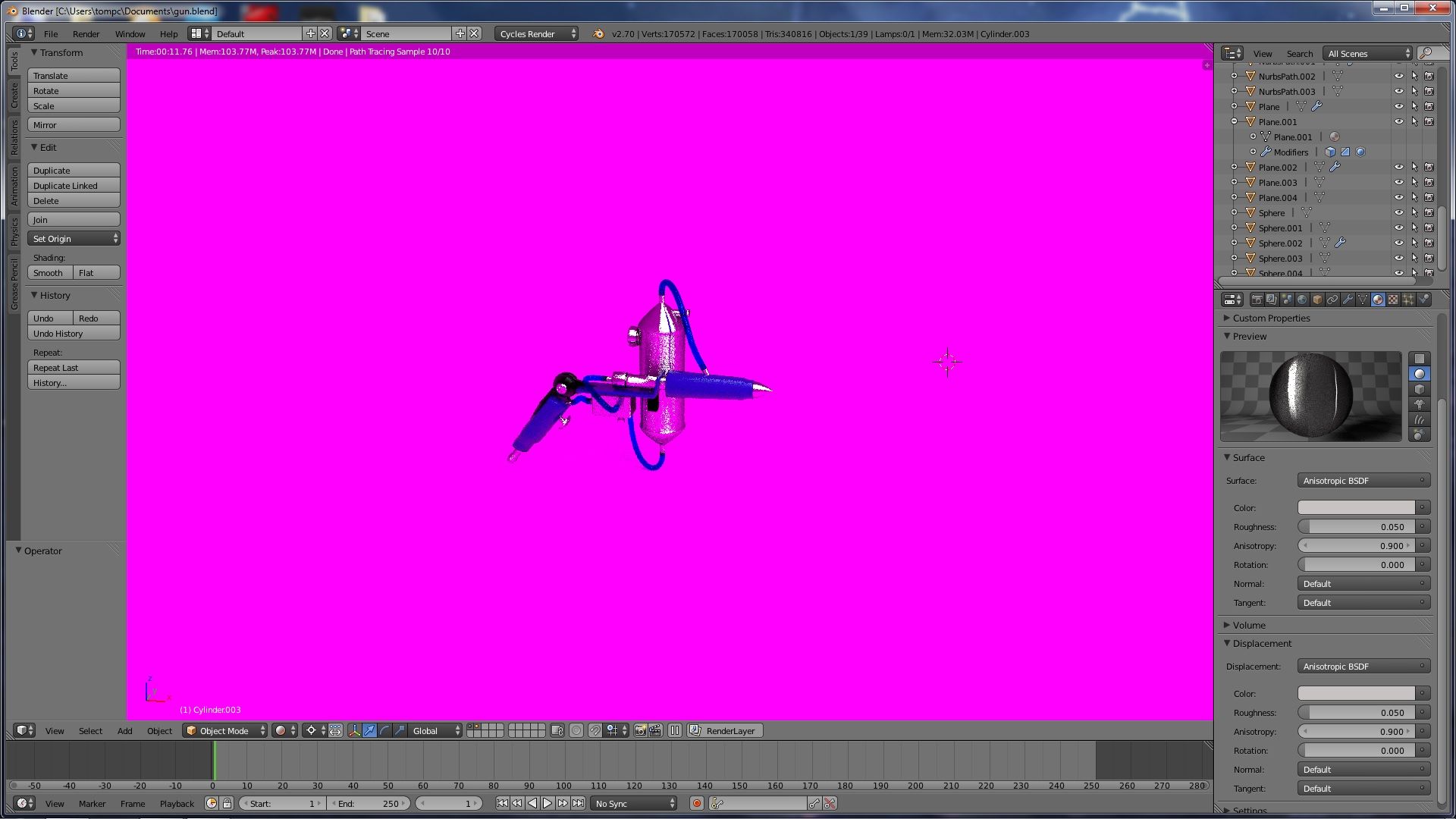 Prototyping a Marketable Product Using Blender 3D Open Source Animation