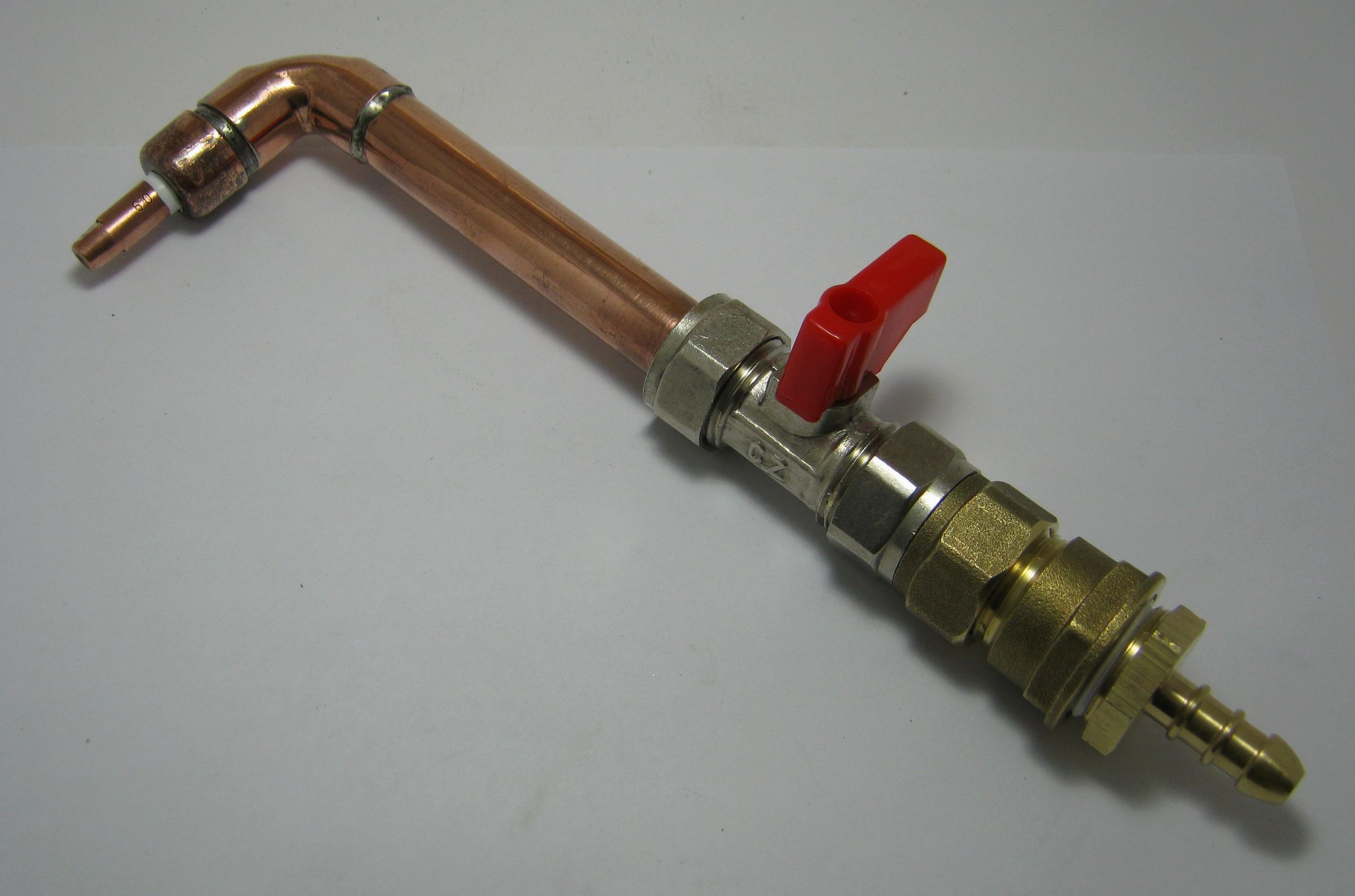 Assemble a HHO Mini Torch From Plumbing Parts