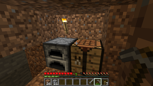 First House in Minecraft