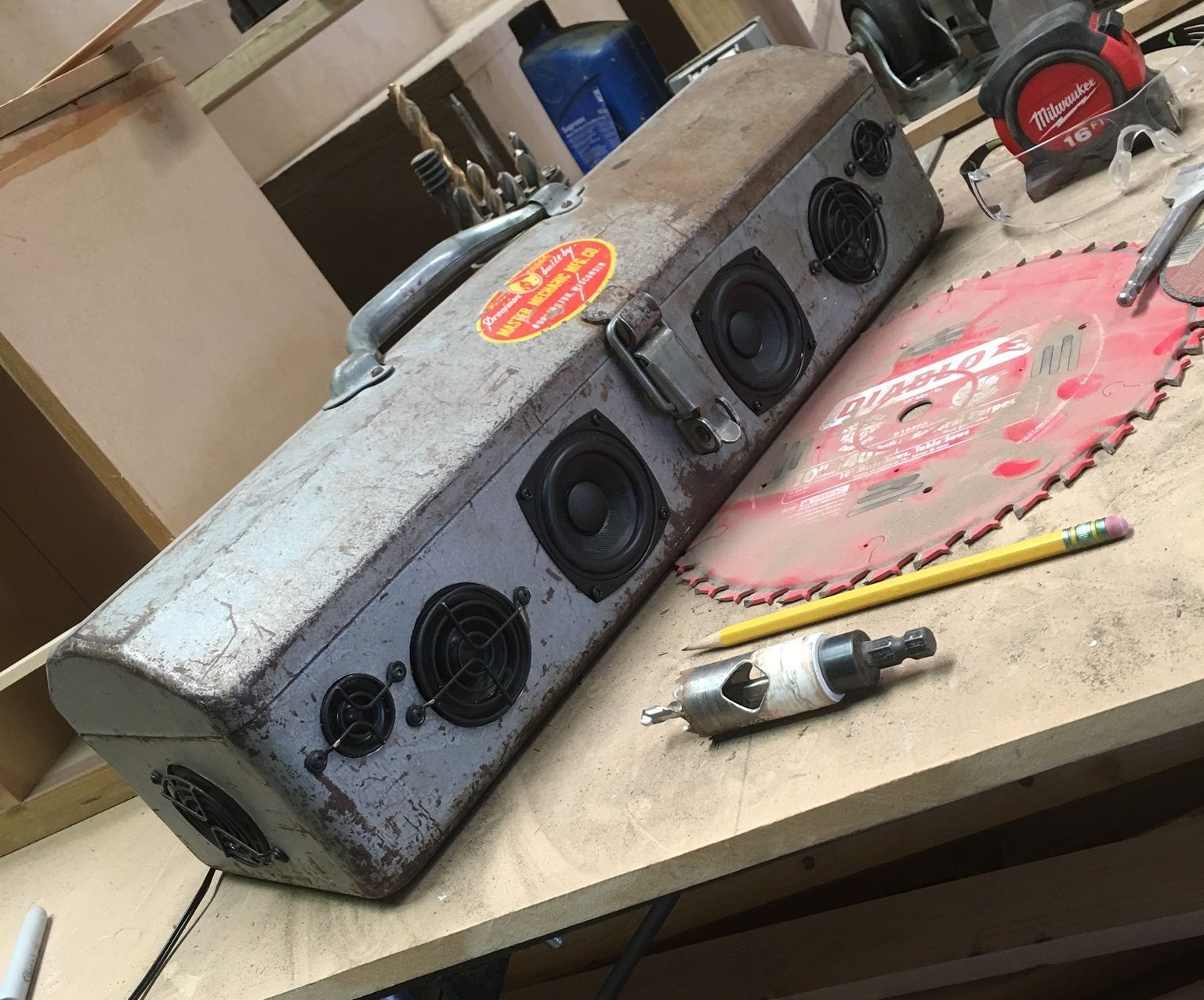 Toolbox Boombox