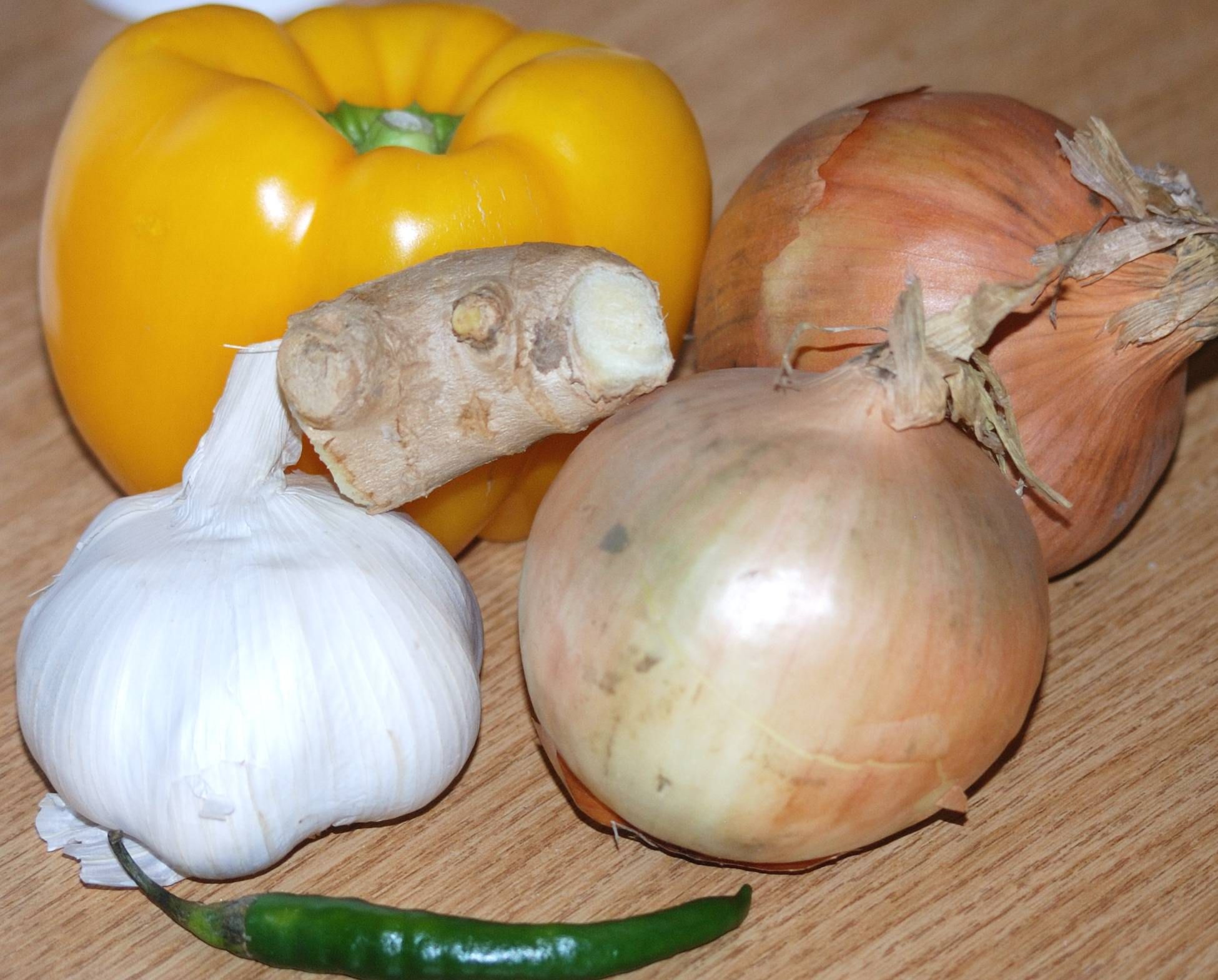 My Pasta and Yellow Split Pea Veggie Dish
