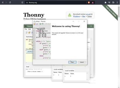 How to Download and Install Thonny