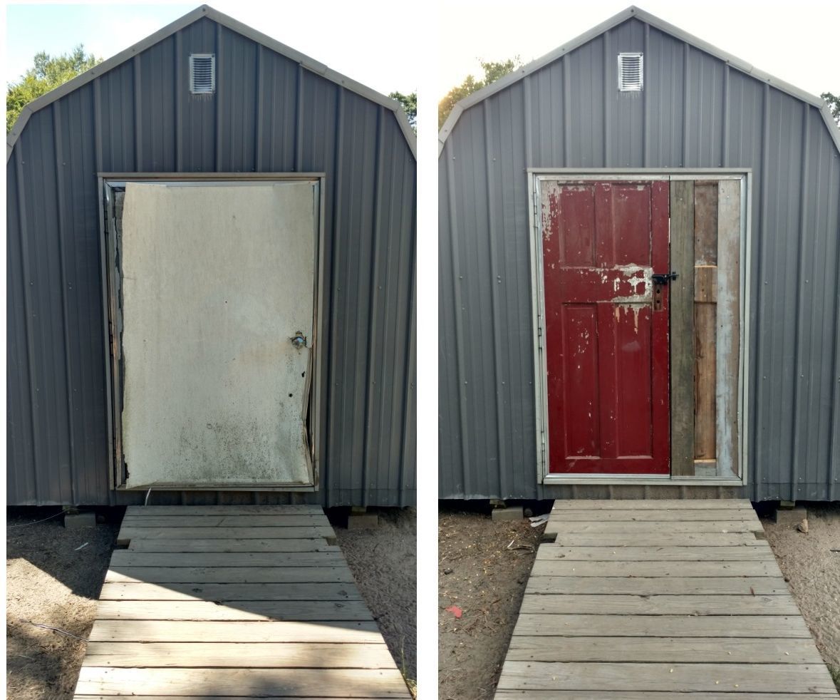 Shed Door Replacement / Upgrade