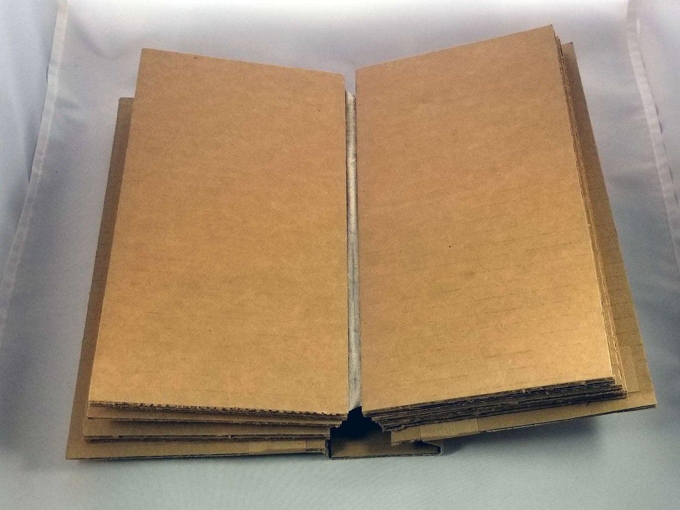 Cardboard Book Binding