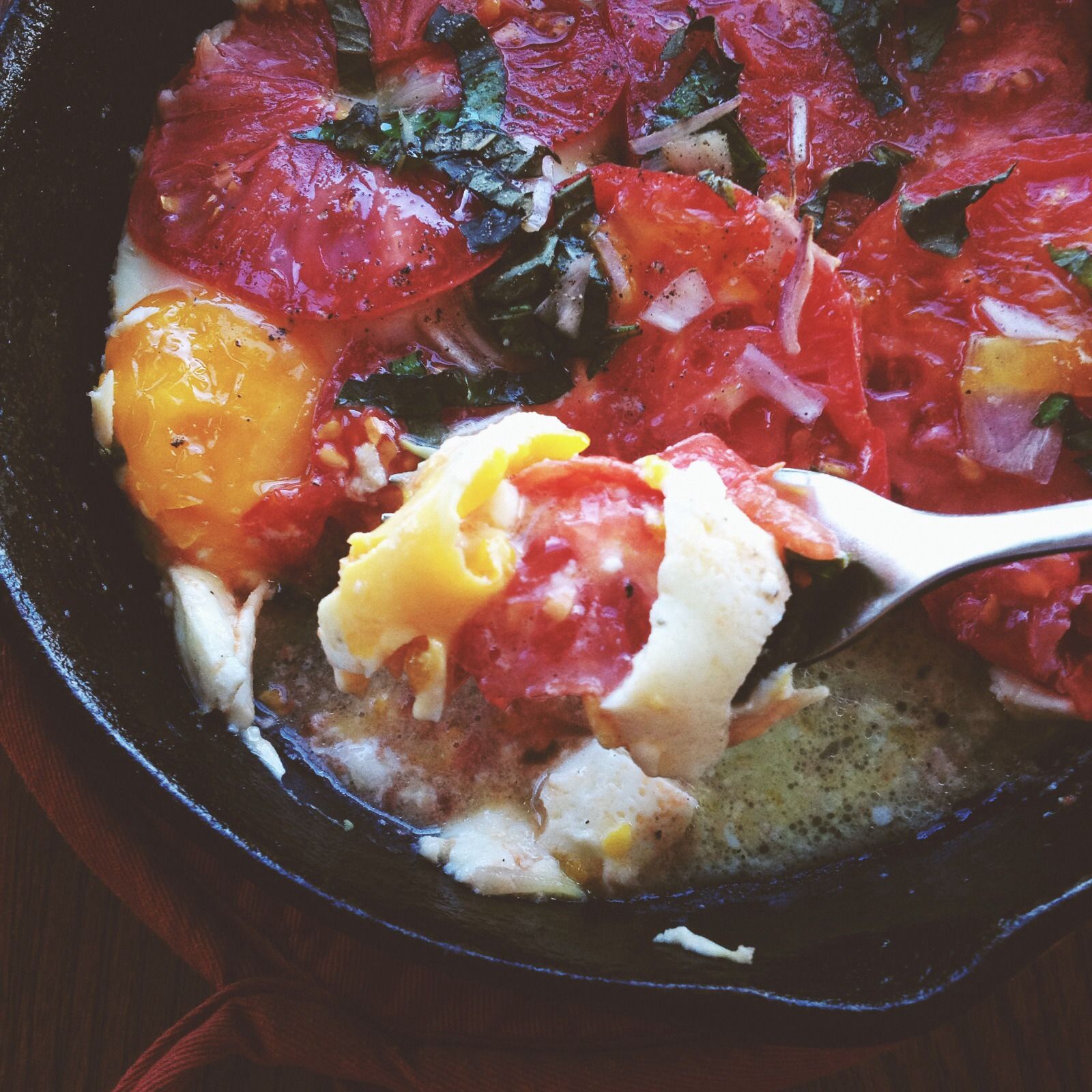 Cast Iron Baked Eggs 9 Steps (with Pictures) Instructables