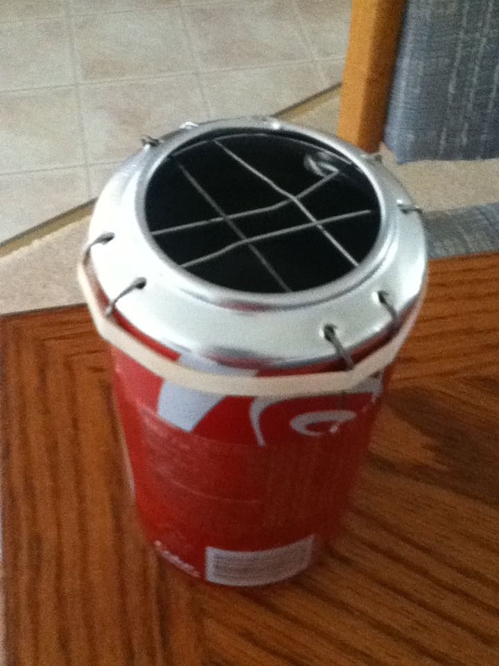 Soda Can Grill